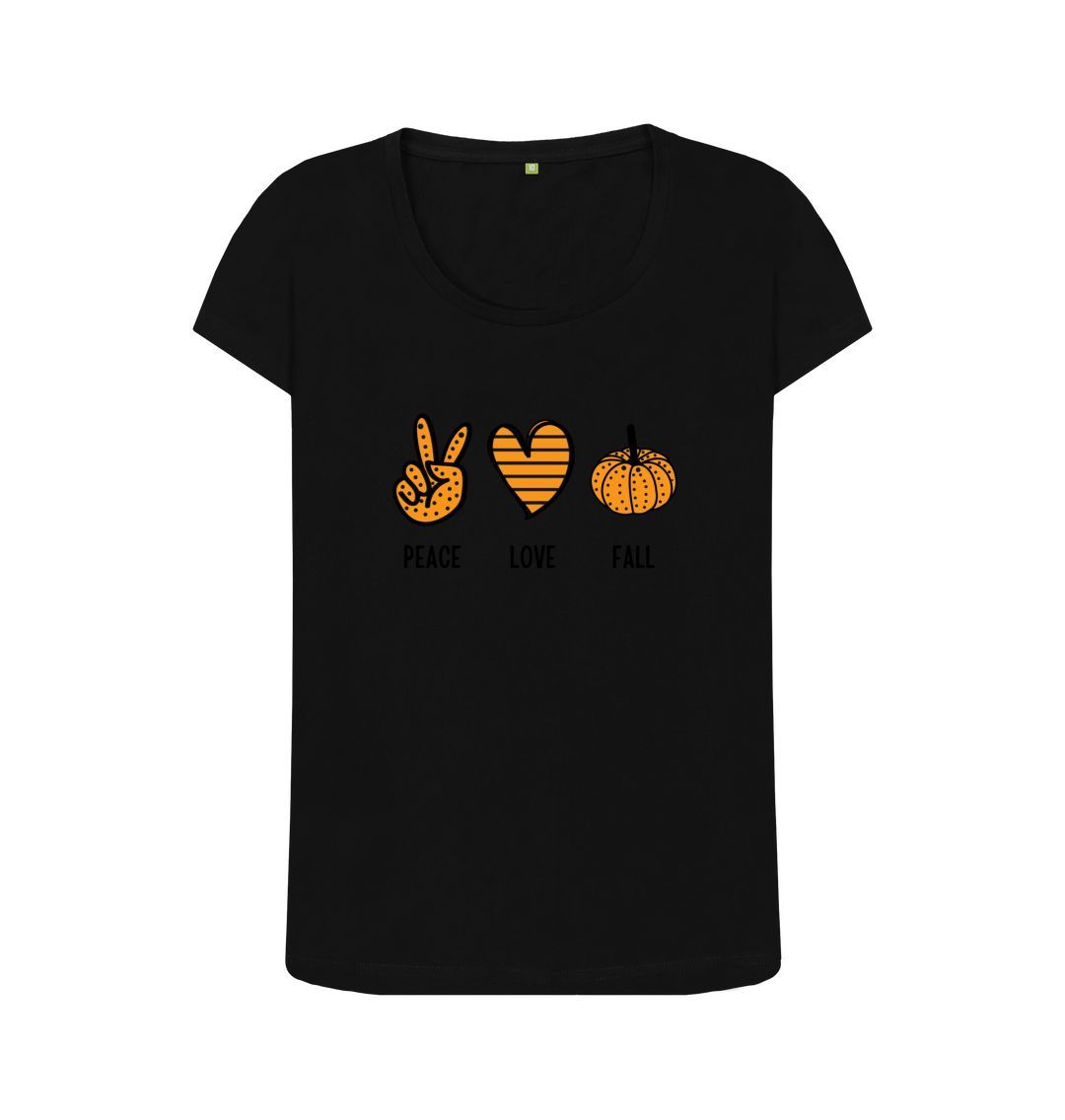 Black Fun Fall T-shirt