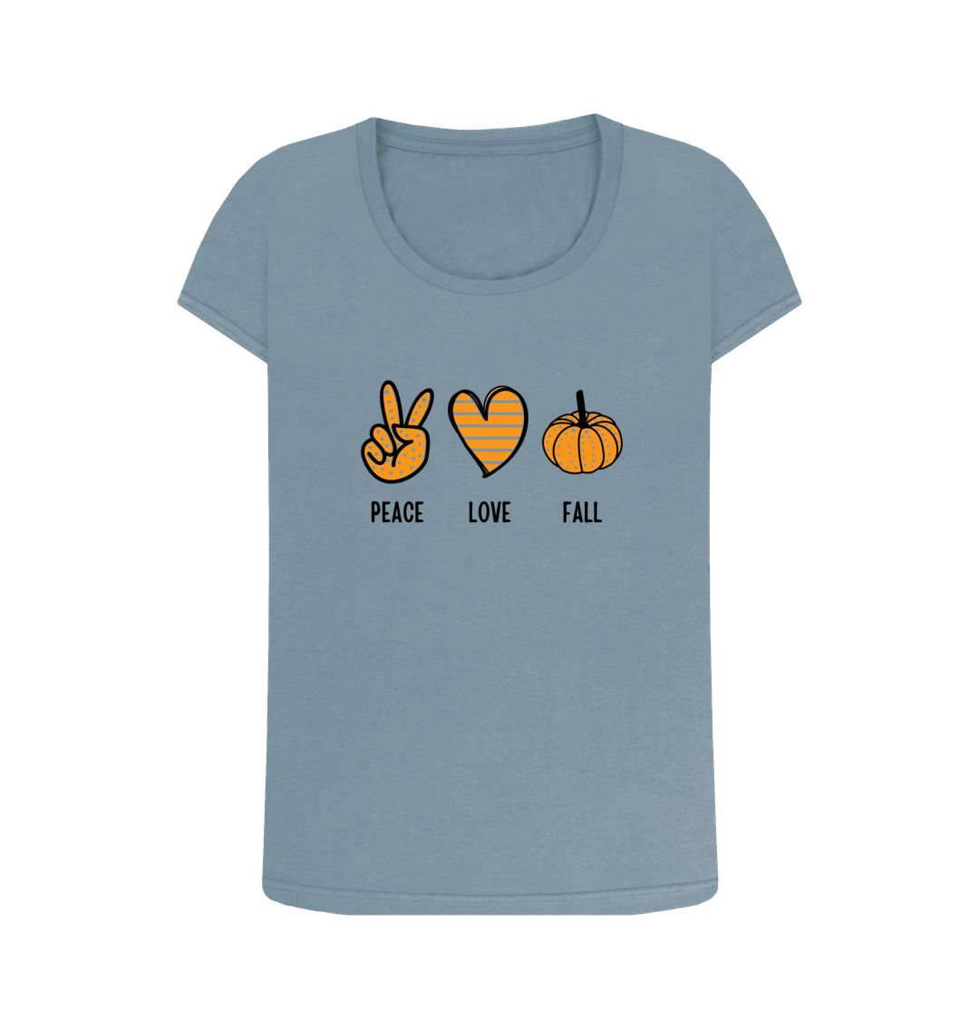 Stone Blue Fun Fall T-shirt