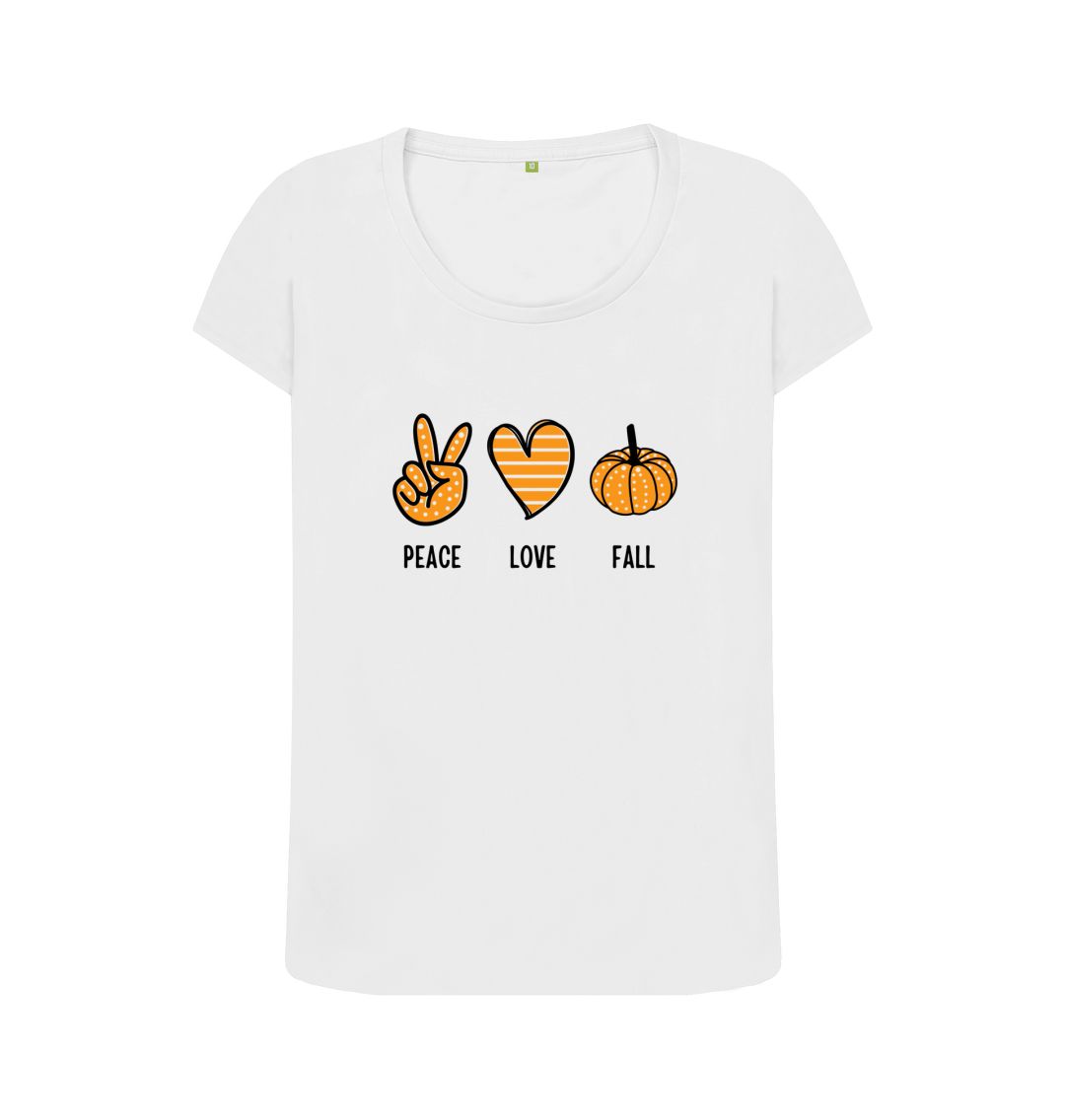 White Fun Fall T-shirt