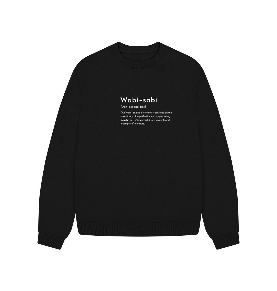 Black Women's Oversized Jumper